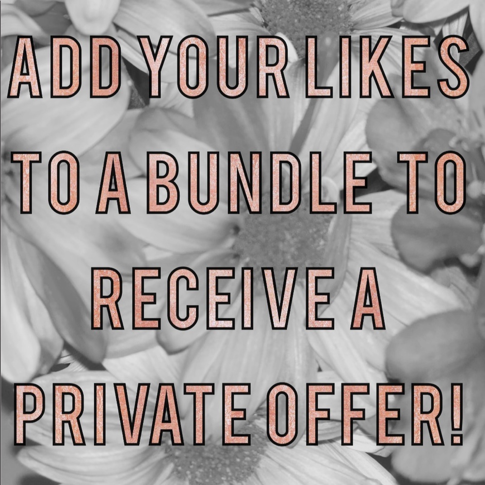 Add 💕s to a bundle to get a private offer!